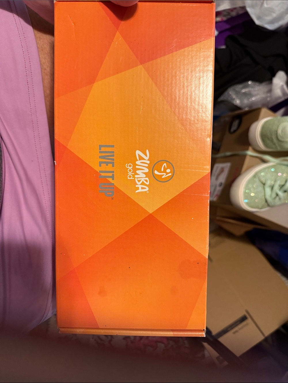Unopened Zumba Gold Live it up fitness box